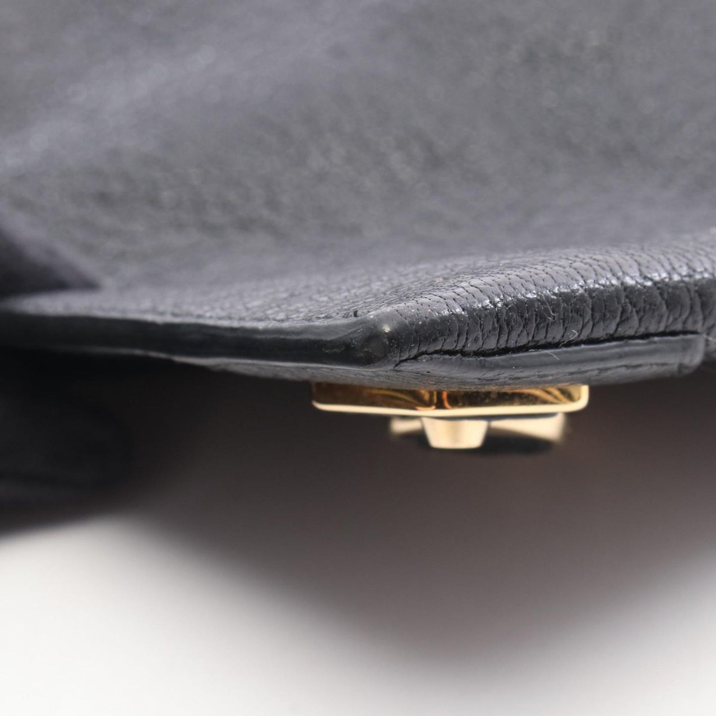 Balenciaga Clutch Classic Metallic Edge Black Leather — view 7