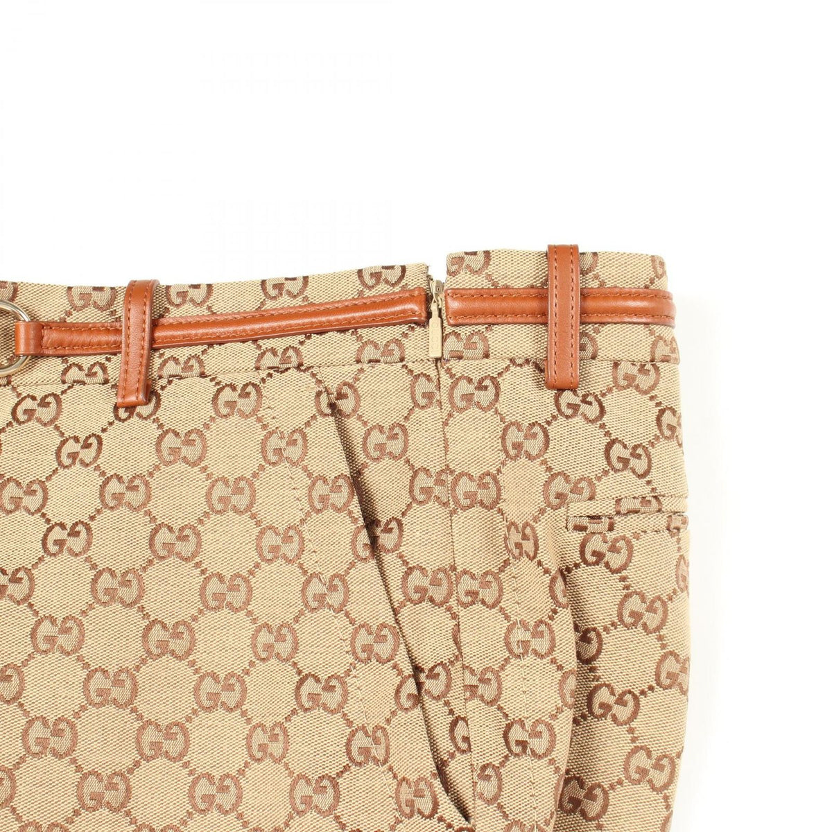 Gucci Pants Horsebit GG Pattern Cotton Long — view 6