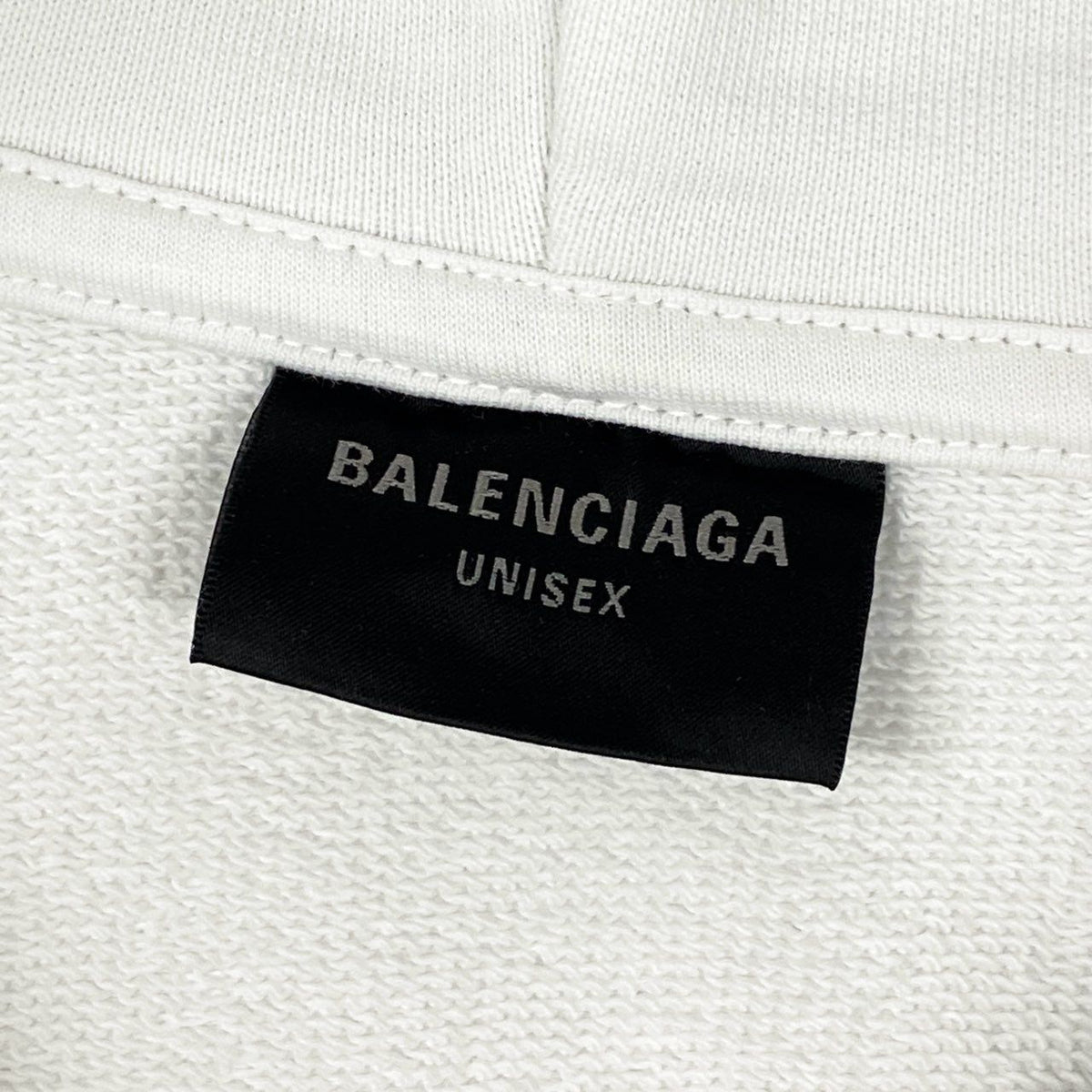 Balenciaga Demna Era Distressed Cotton Hood Hoodie — view 8