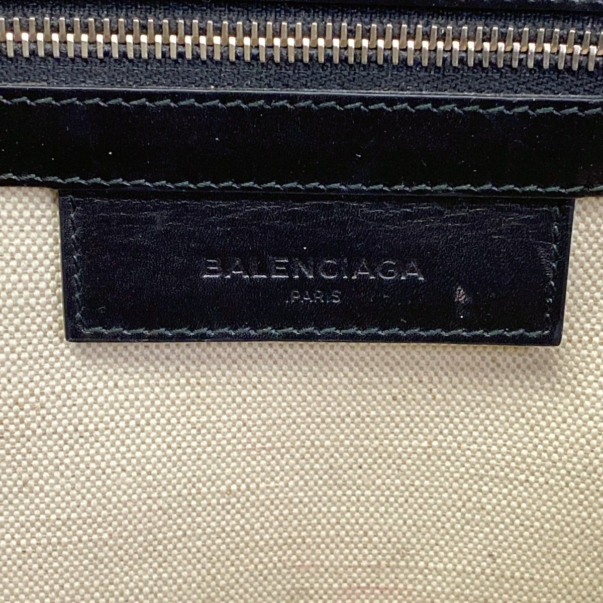 Balenciaga Tote Bag Marine Black Leather — view 8