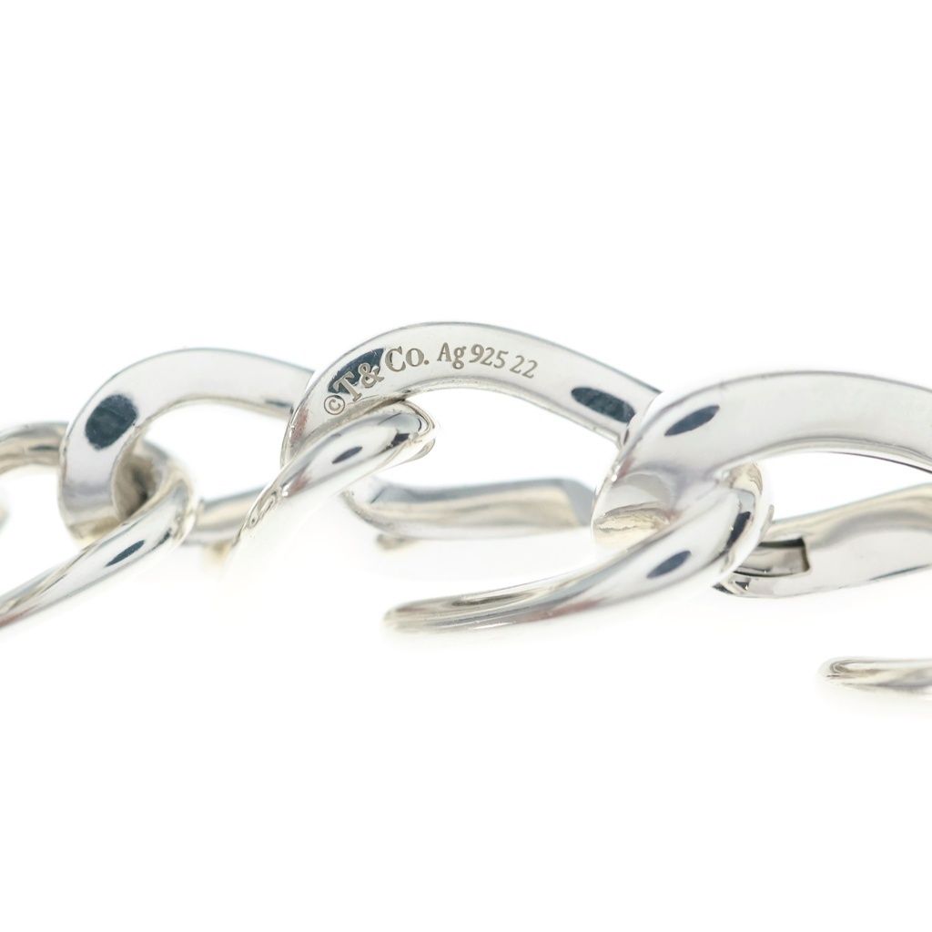 Tiffany & Co Forge Small Link Silver Bracelet — view 6