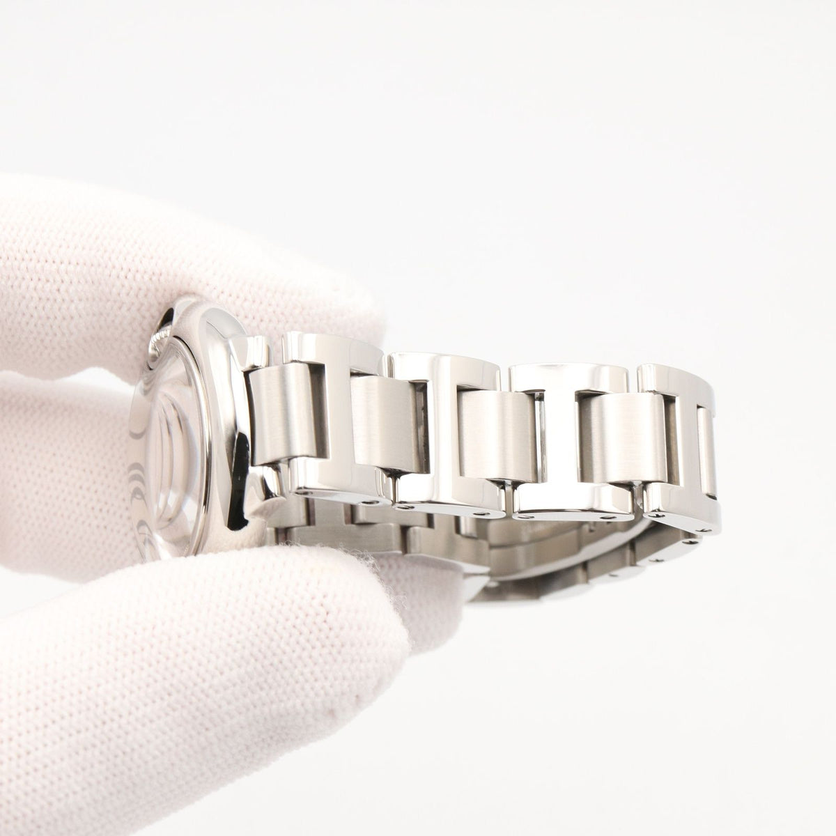 Cartier Watch Baron Blue SM Silver Stainless Steel — view 8