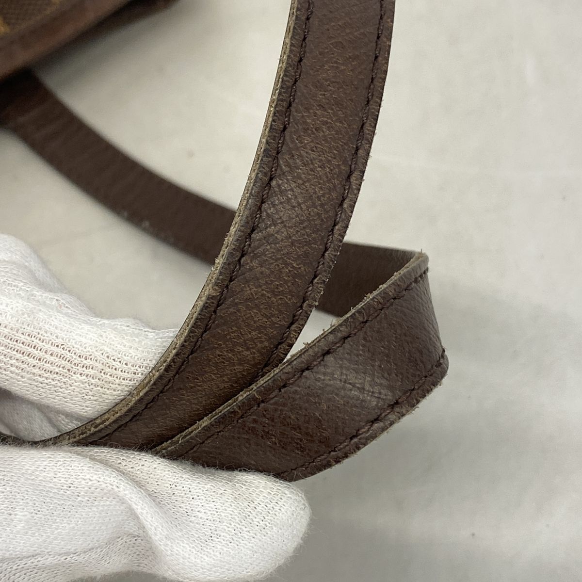 Louis Vuitton Tote Bag Damier Marais Ebene — view 8