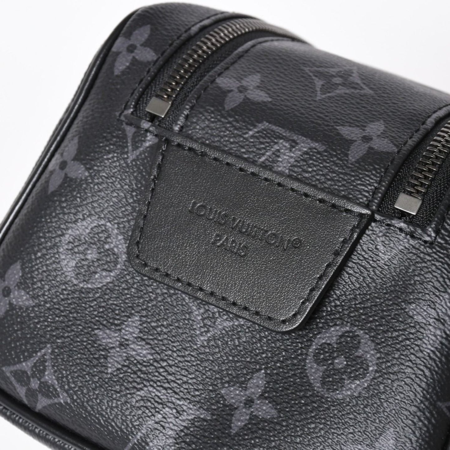 Louis Vuitton Dopp Kit Handbag Monogram Eclipse Black — view 8