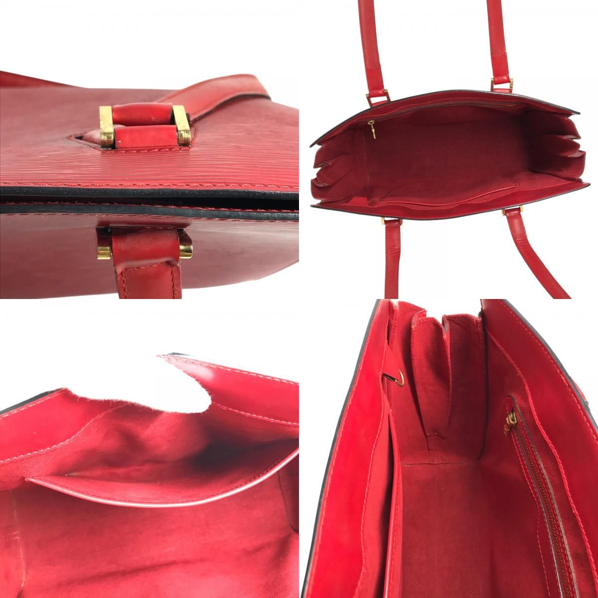Louis Vuitton Shoulder Bag Duplex M Epi Leather Castilian — view 8