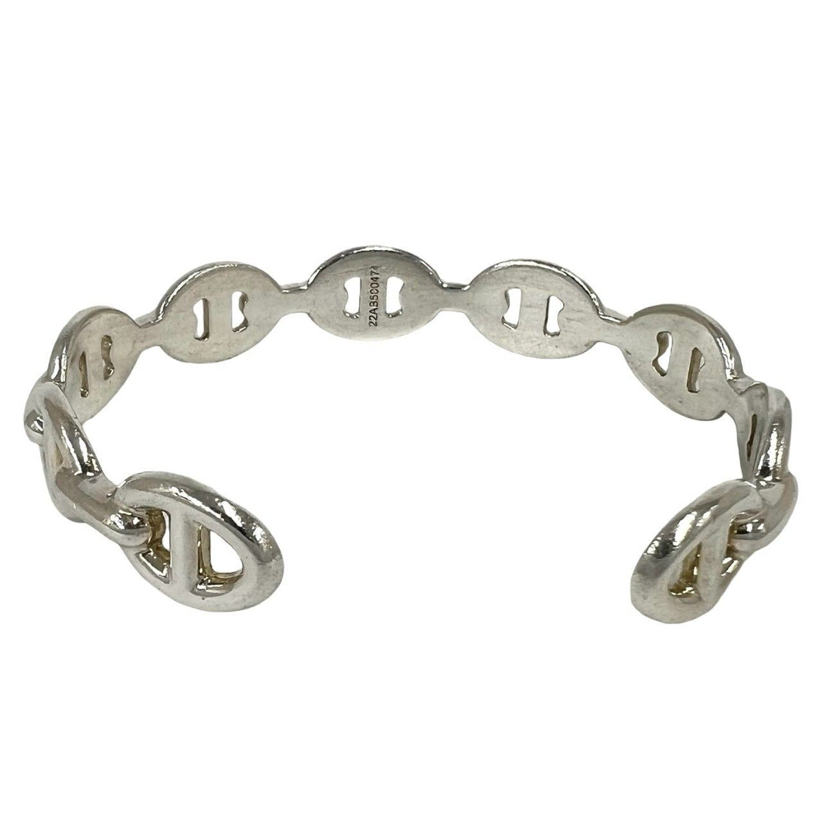 Hermes Enchainee Bangle 925 Sterling Silver Handbag — view 6