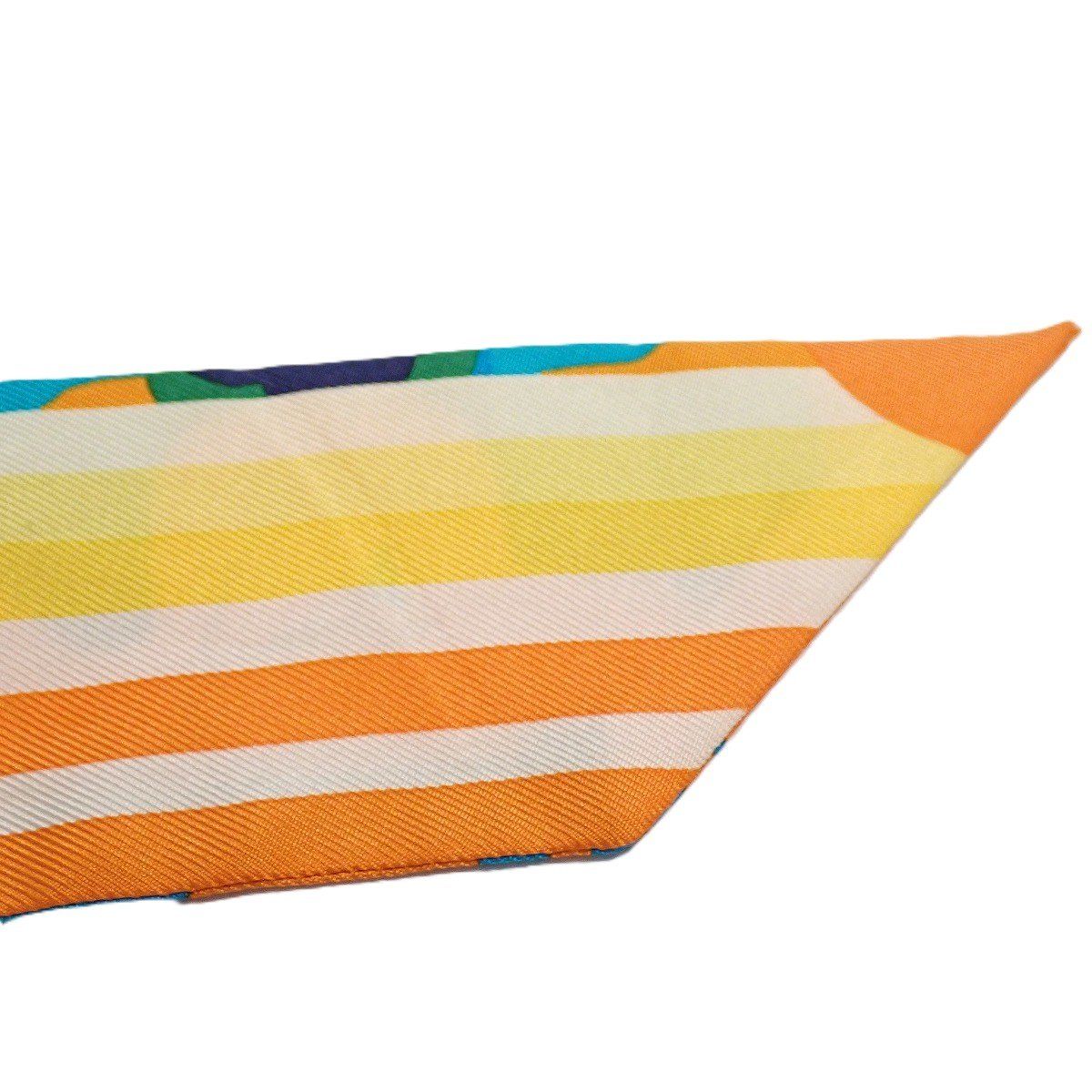 Hermes Scarf Orange — view 8