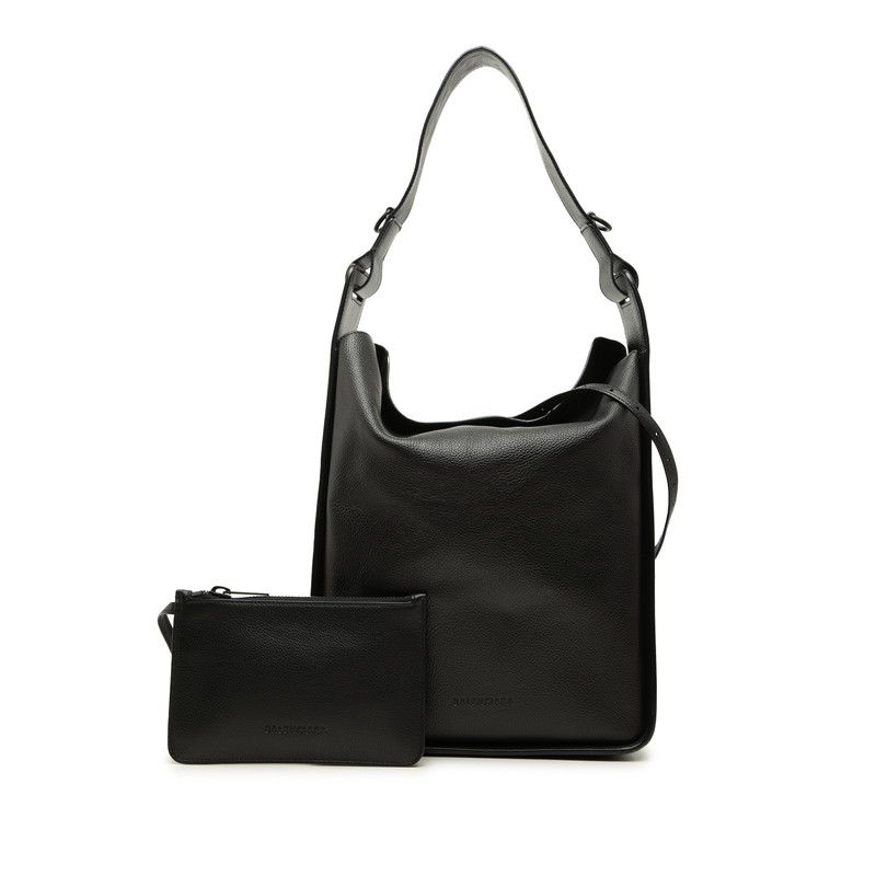 Balenciaga North South Tote Shoulder Bag 2-Way Black Leather — view 7
