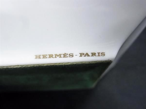 Hermes Toucans Ashtray Case Interior Green White — view 3