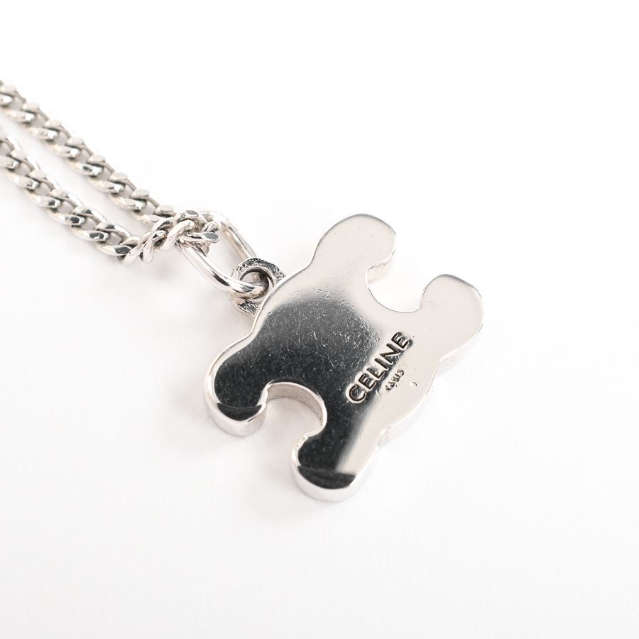 Celine Necklace Triomphe Silver — view 6