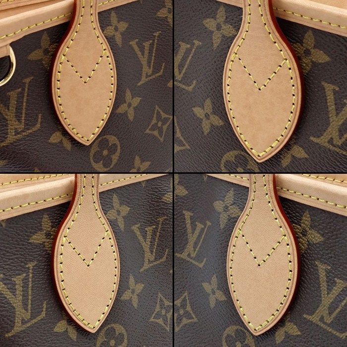 Louis Vuitton Shoulder Bag Neverfull BB Brown Beige Monogram Canvas Vachetta — view 8