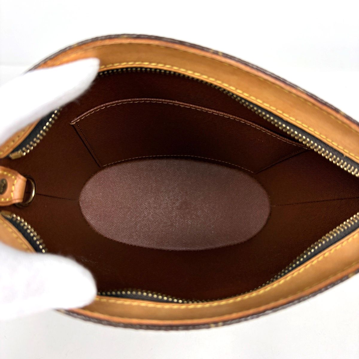 Louis Vuitton Drew Shoulder Bag Monogram Brown — view 7