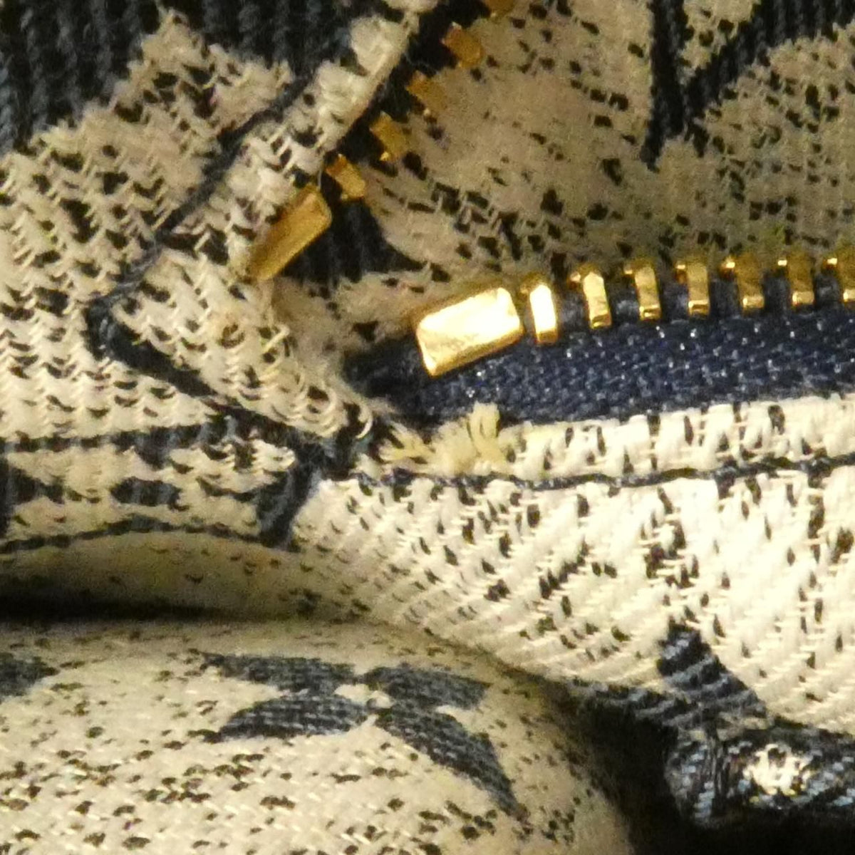 Louis Vuitton Monogram Jacquard Denim On The Go MM Bag — view 8
