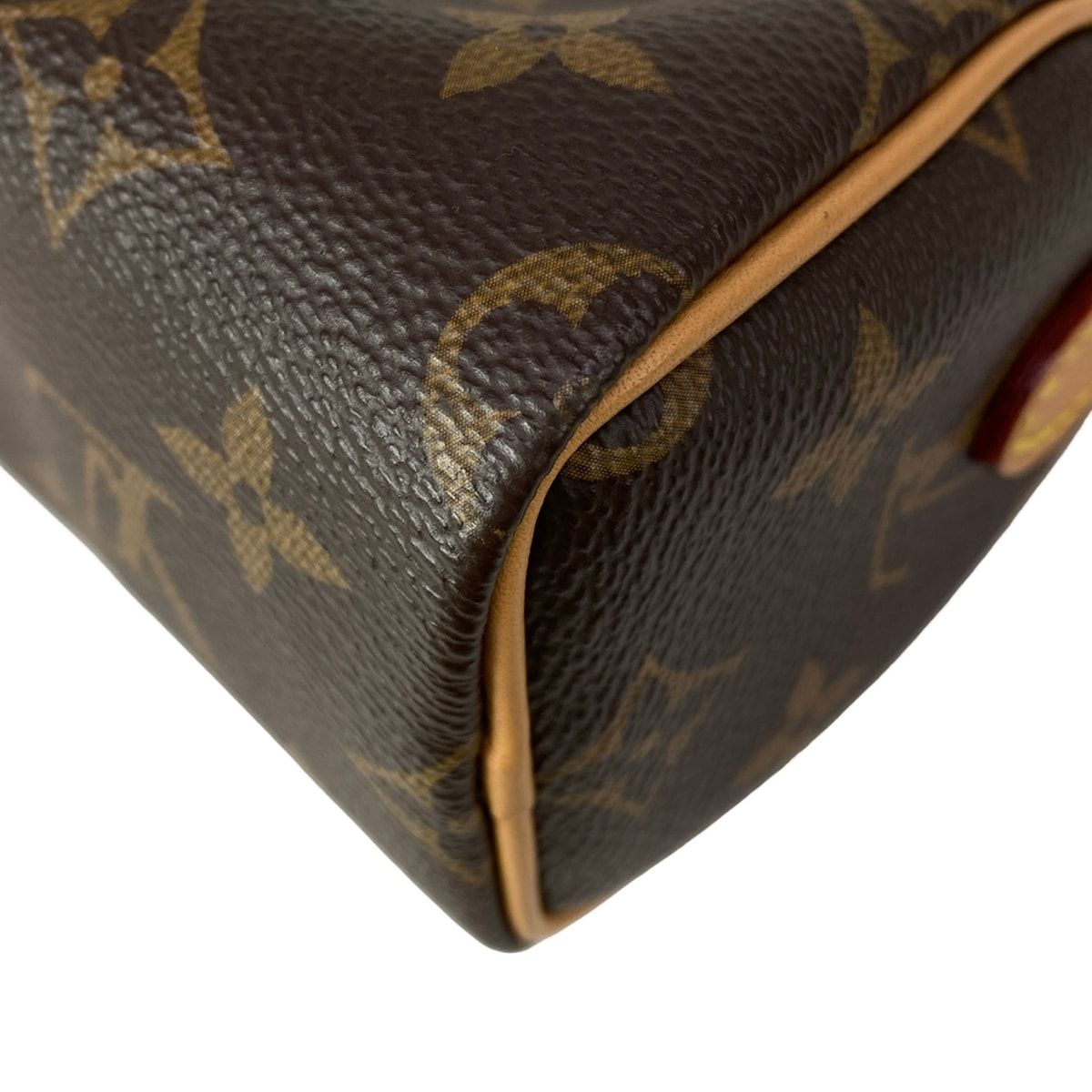 Louis Vuitton Handle Monogram Nano Speedy Handbag — view 8