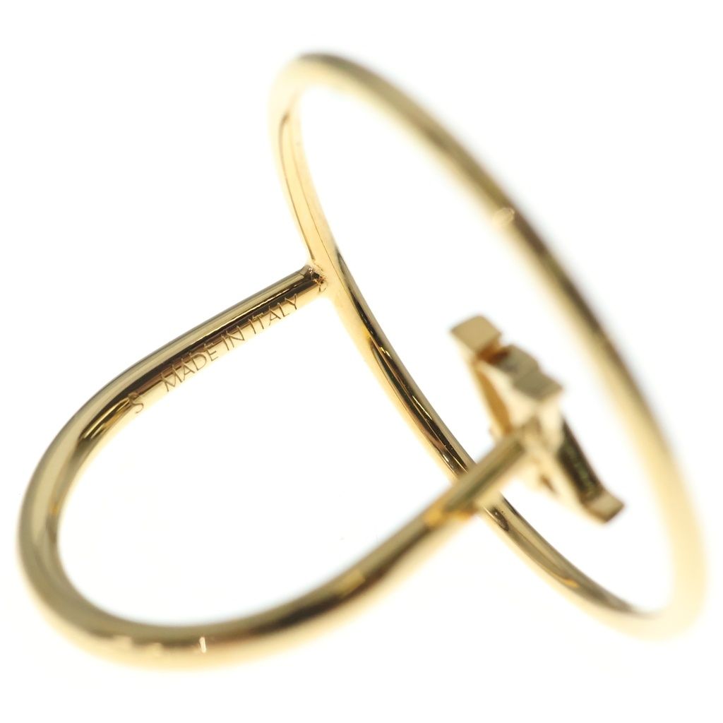 Louis Vuitton Bague LV Eclipse Logo Ring Gold — view 6