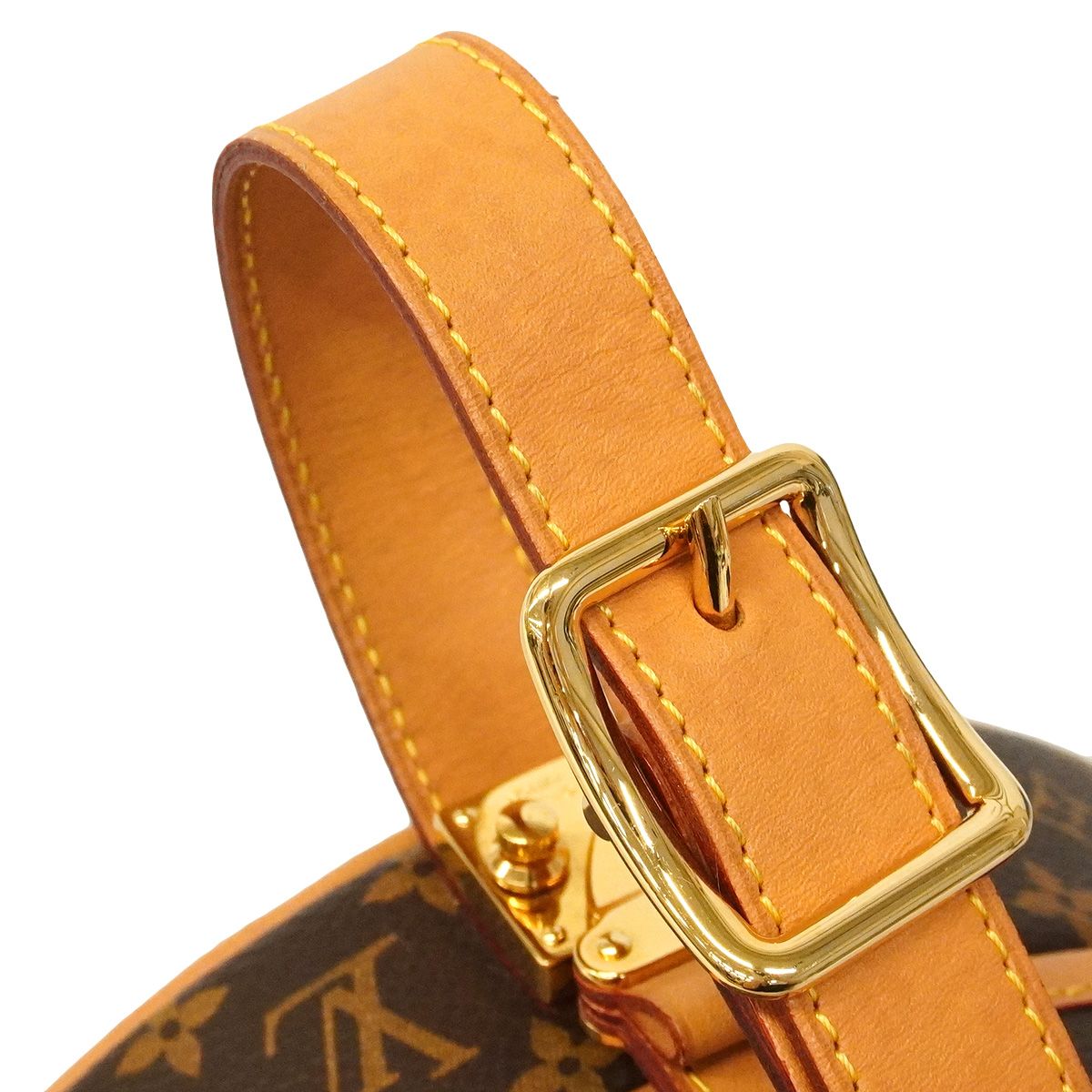 Louis Vuitton Shoulder Bag Monogram Petit Bowat Chapeau M Brown — view 8