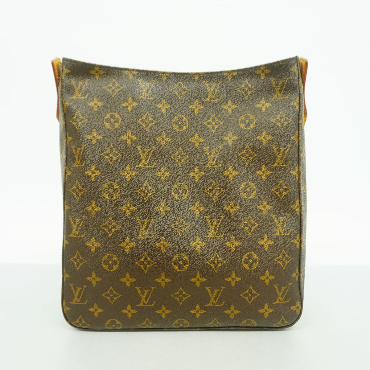 Louis Vuitton Shoulder Bag Monogram Looping GM Brown — view 8