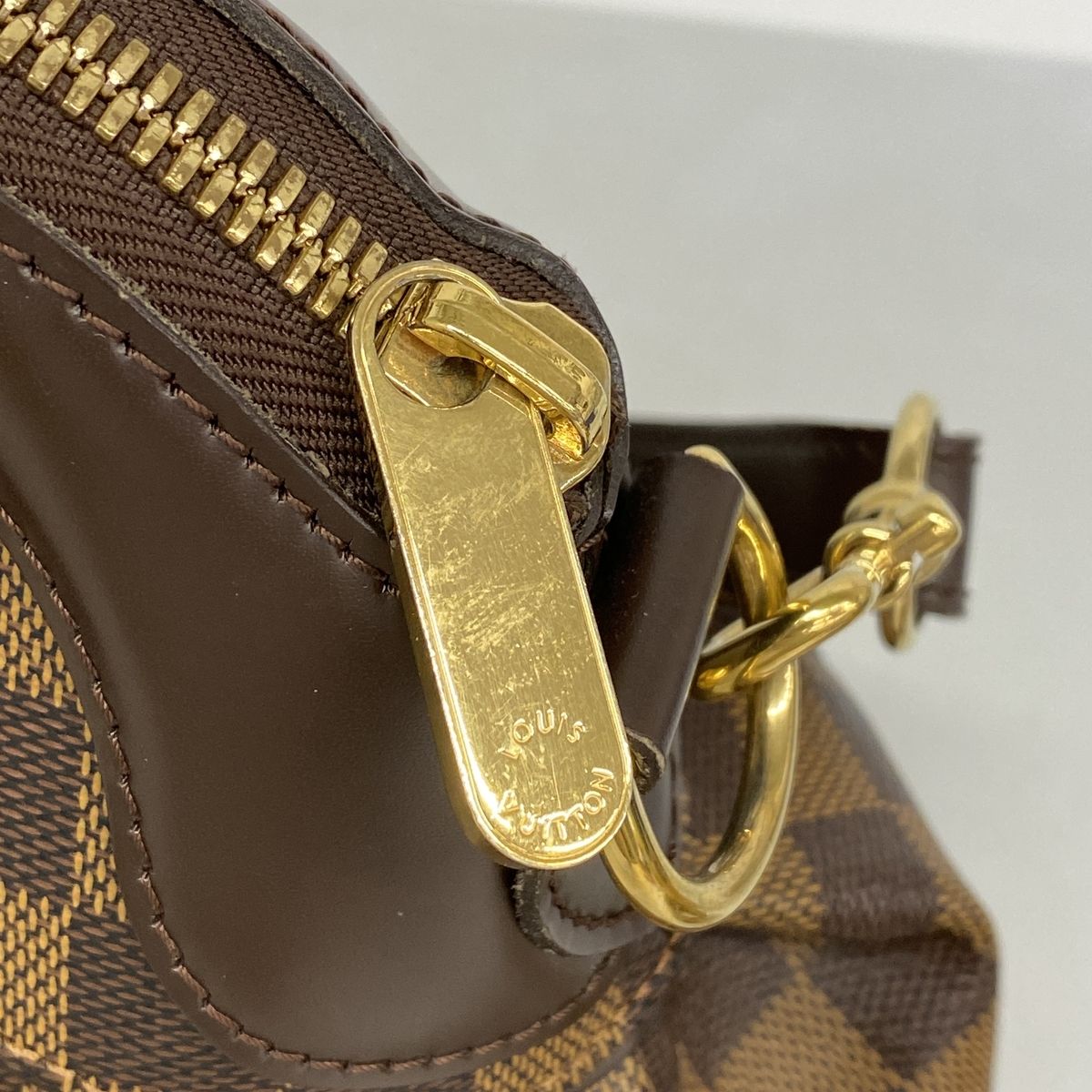 Louis Vuitton Handle Damier Trevi PM Ebene 2-Way Bag — view 8
