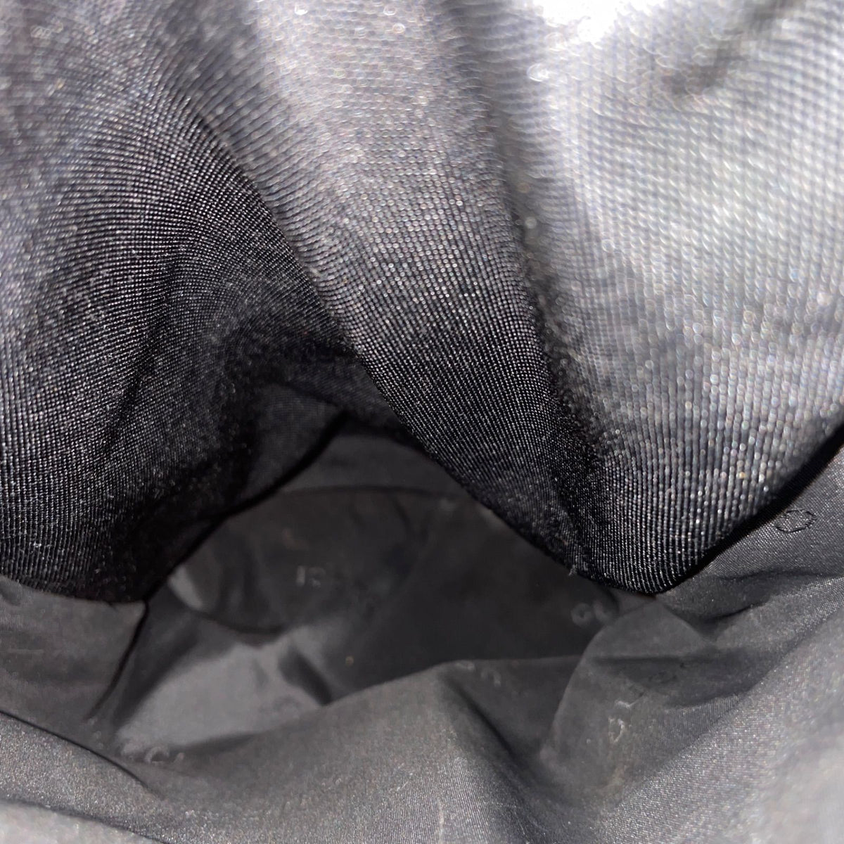 Gucci Shoulder Bag Vintage Nylon Black — view 8