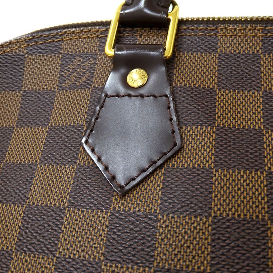 Louis Vuitton Bag Damier Handle Alma Brown — view 8