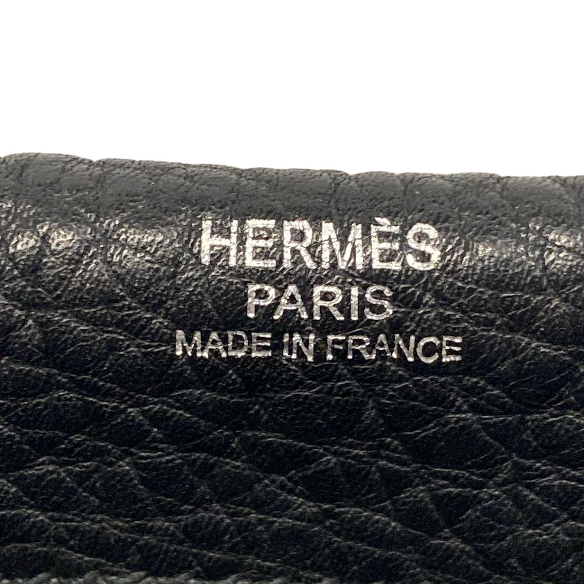 Hermes Shoulder Bag Tibet PM Black Silver — view 8