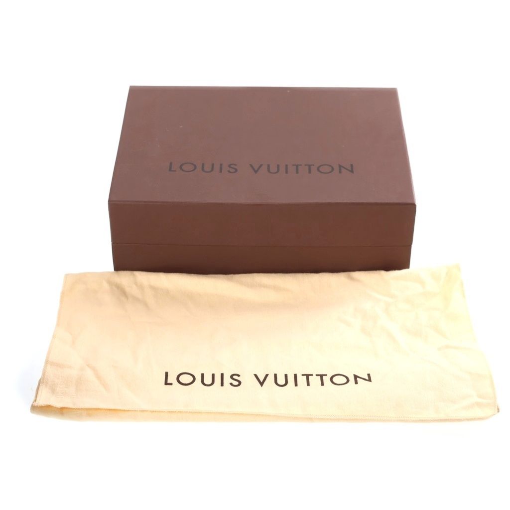 Louis Vuitton Monogram Macassar Torres PM Shoulder Bag Brown Black Leather — view 8