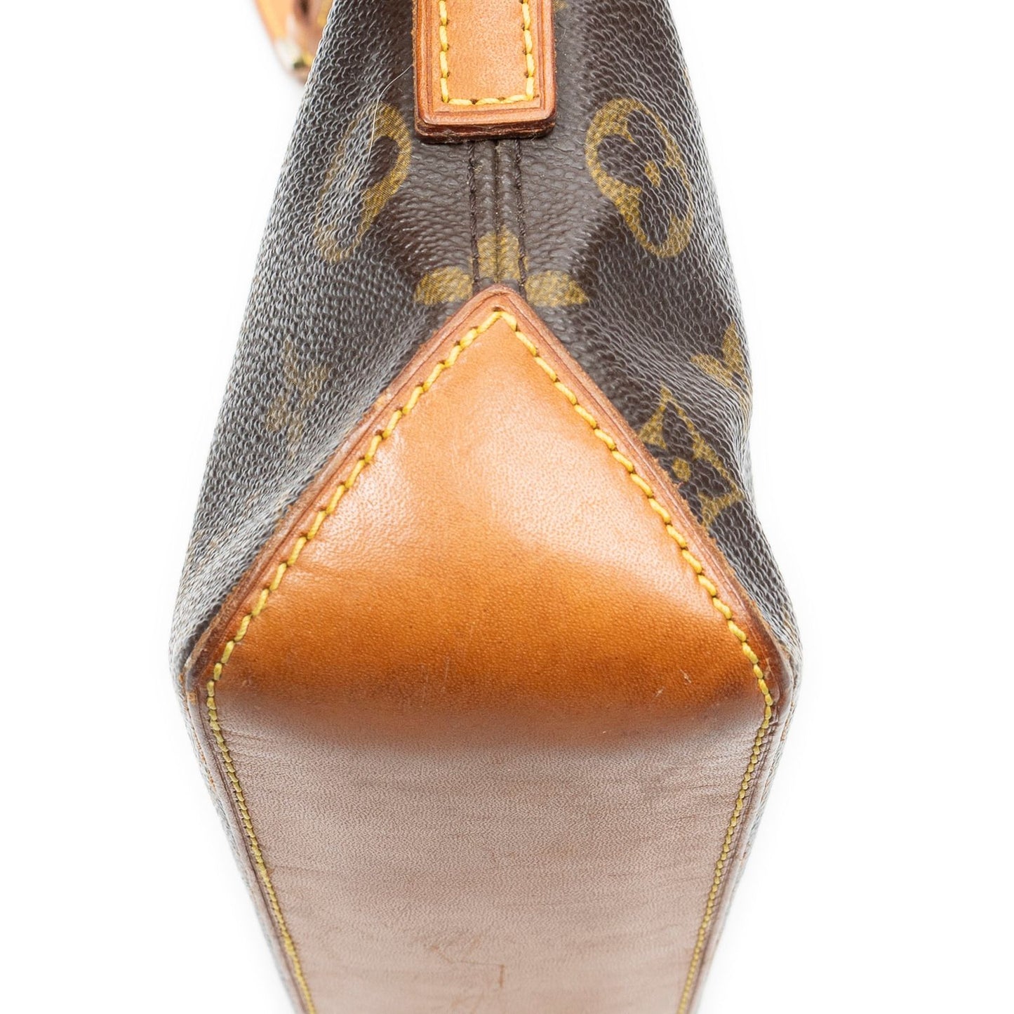 Louis Vuitton Trotter Brown Monogram Canvas Shoulder Bag — view 8