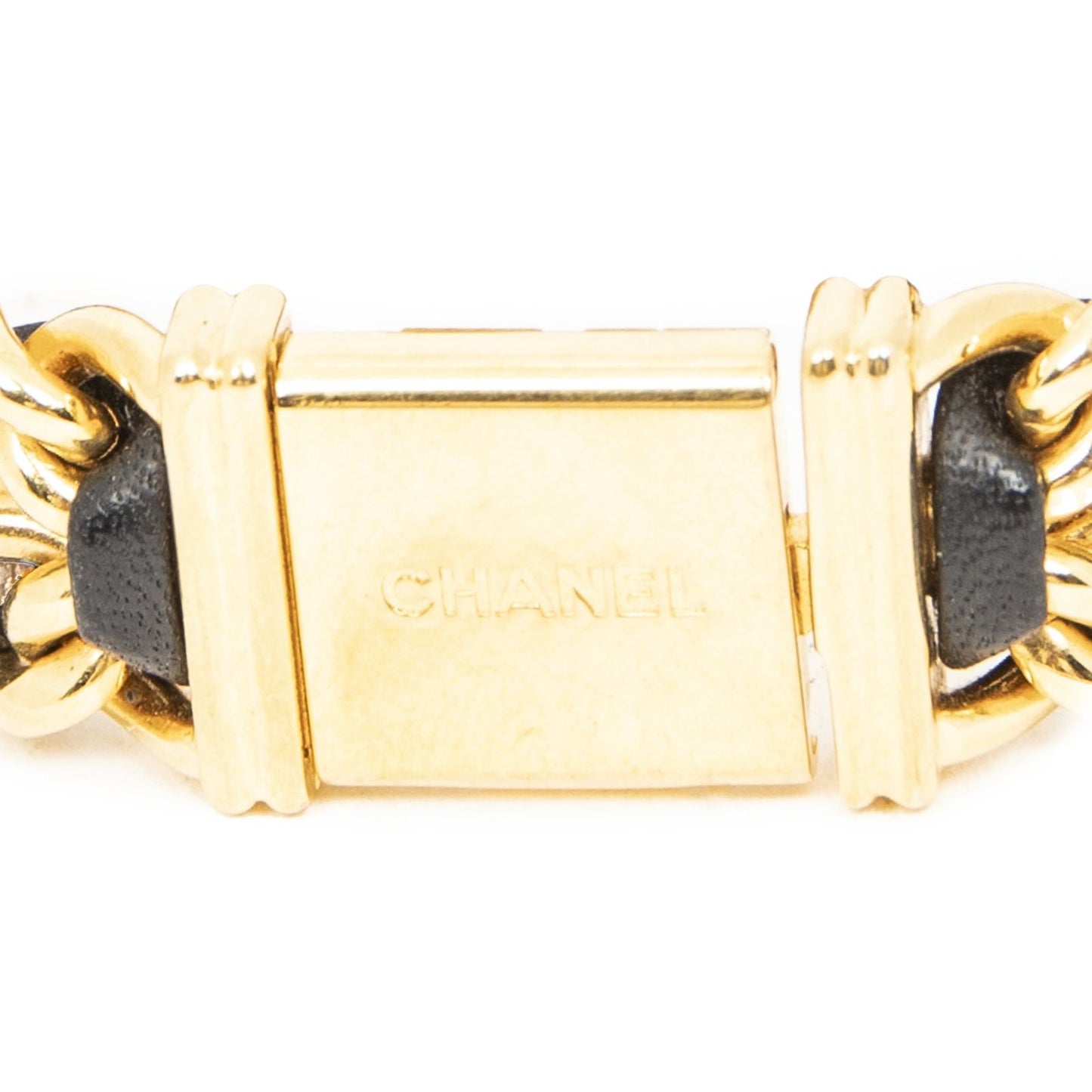 Chanel Premiere Black Gold Plated Shoulder Bag — view 5