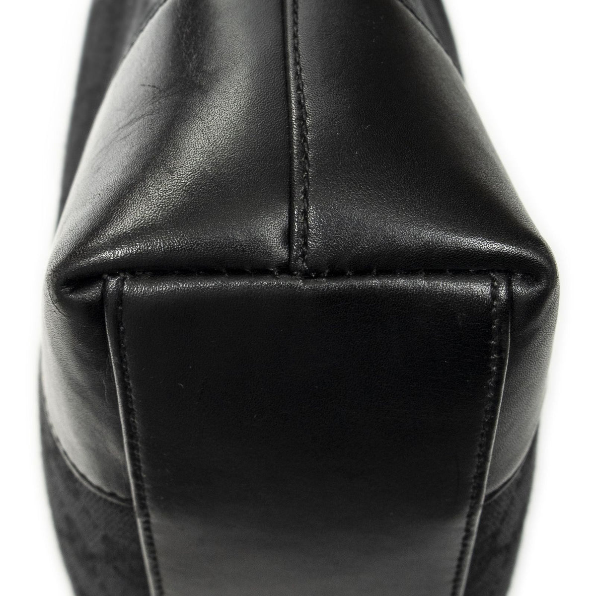 Gucci Shoulder Hobo Black GG Canvas — view 8