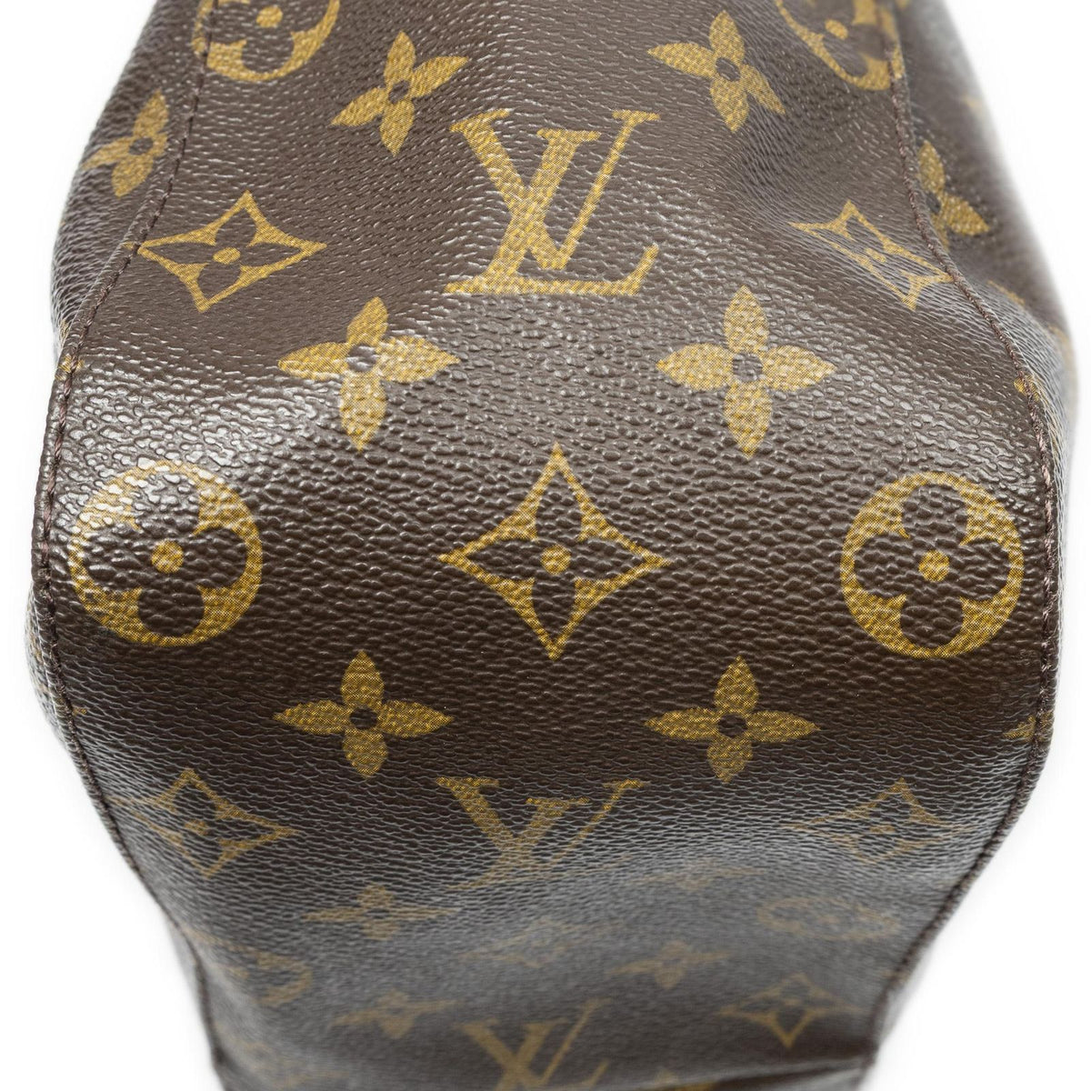 Louis Vuitton Looping Brown Monogram Canvas Shoulder Bag — view 8