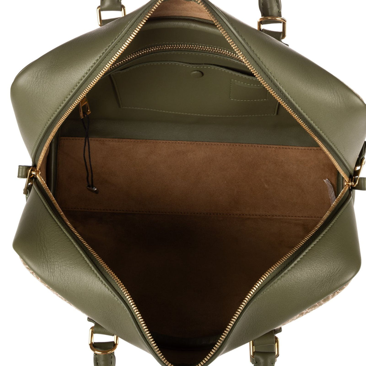 Loeweamazona Anagram Zip Tote Bag Green — view 8