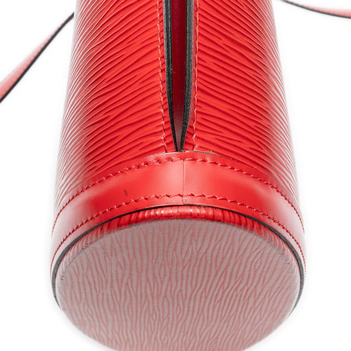 Louis Vuitton Saint Jacques Long Strap Red Epi Shoulder Bag — view 8