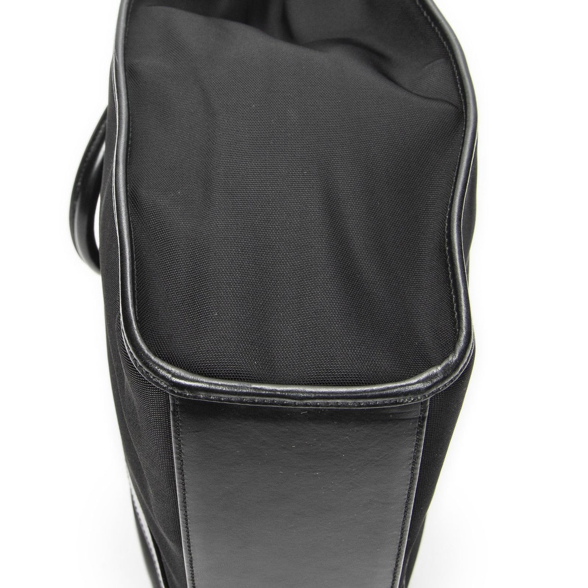 Gucci Bardot Tall Tote Bag Black Nylon Canvas — view 8