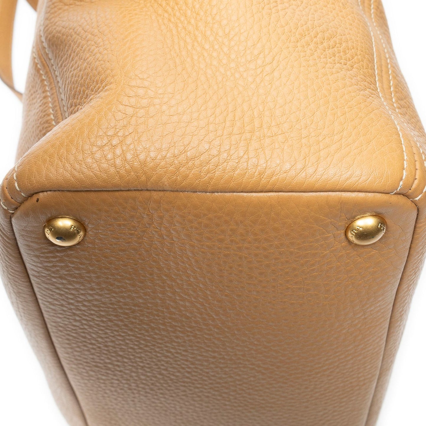 Prada Pocket Shopping Tote Bag Tanvitello Dino — view 8