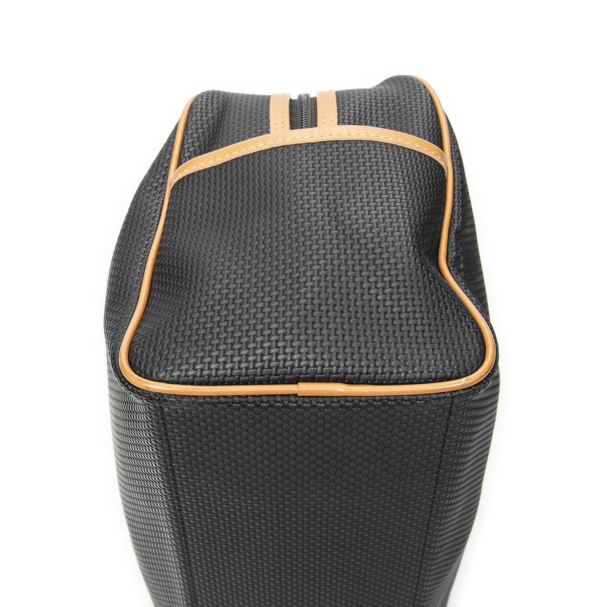 Saint Laurent Vintage Boston Black Tan Canvas Handbag — view 8