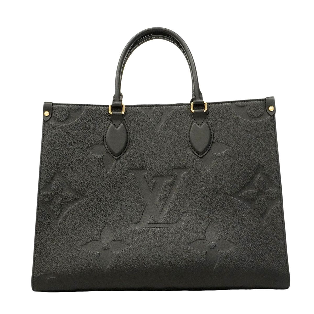 Louis Vuitton Tote Bag Monogram Empreinte On The Go MM Noir 2-Way — view 8