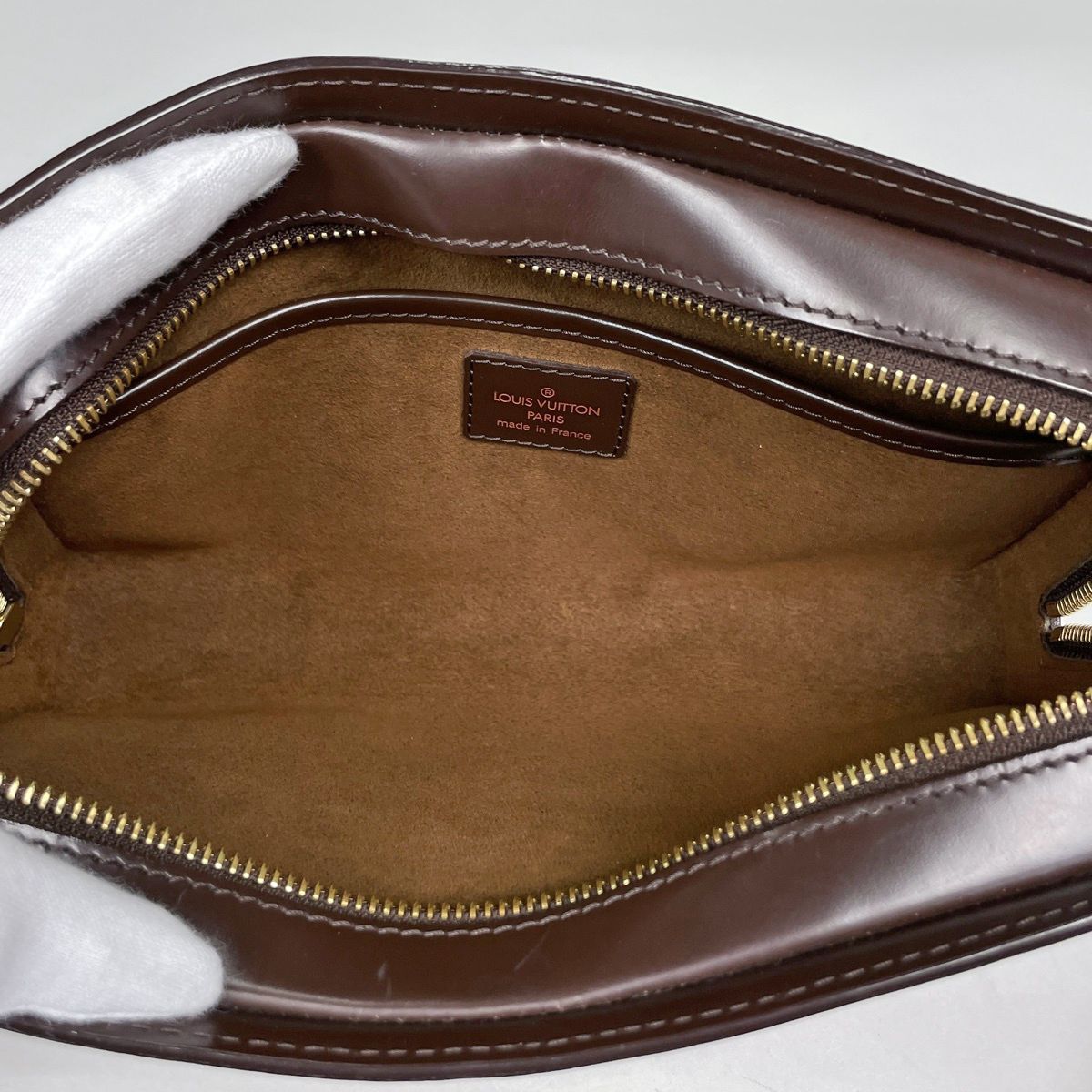 Louis Vuitton Saint Clutch Damier Brown — view 7