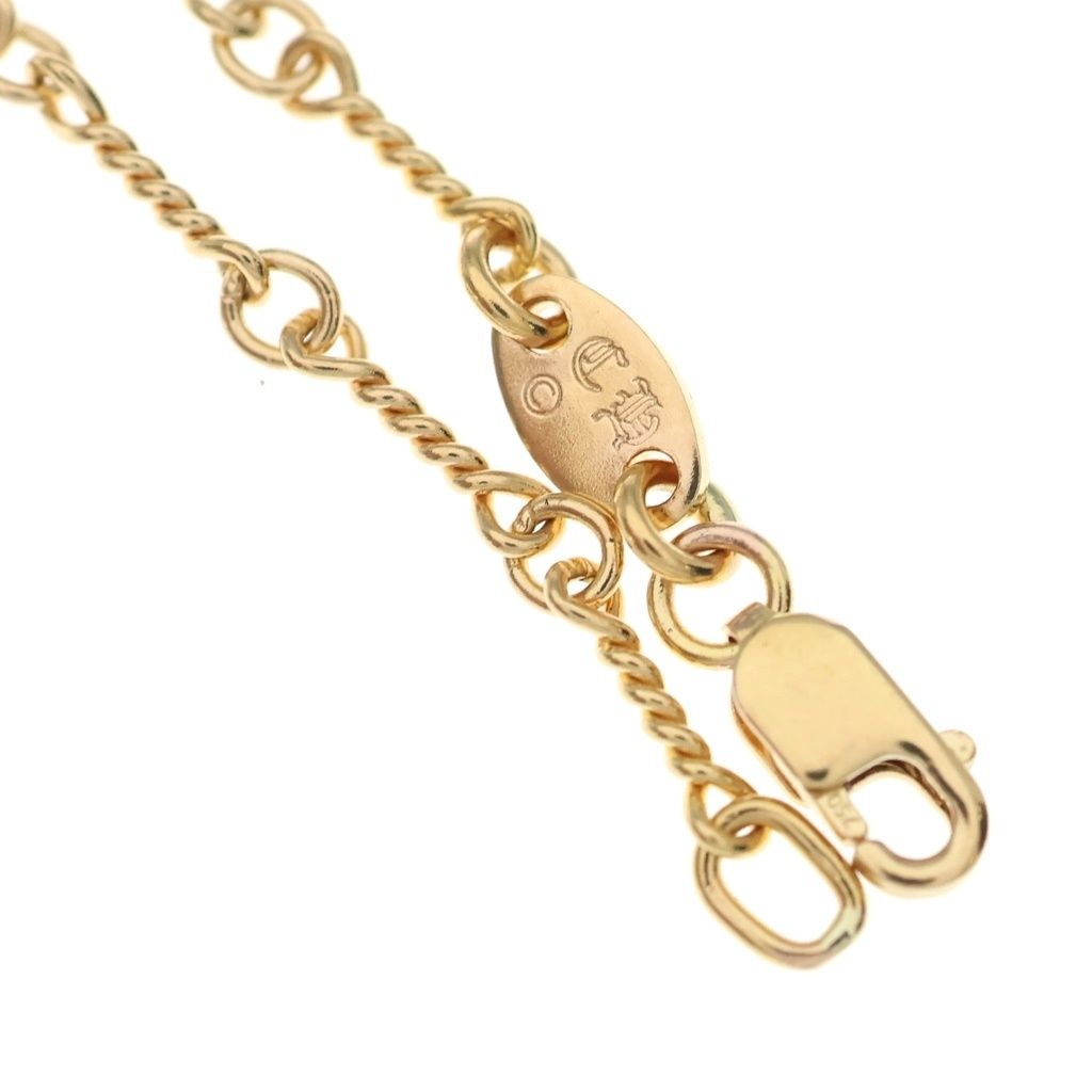 Chrome Hearts Twist Chain Necklace Gold — view 6
