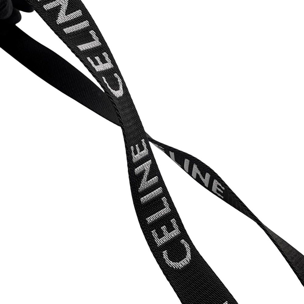 Celine Shoulder Pouch Trekking Mobile Canvas Black — view 8