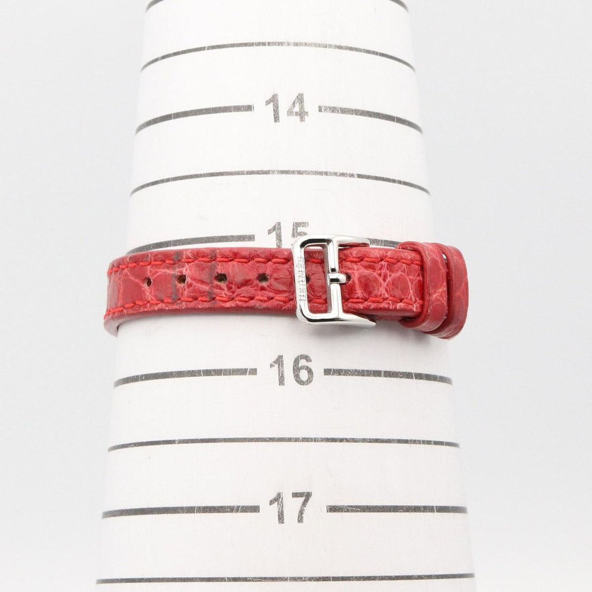 Hermes Watch Mini White Shell Stainless Steel Diamond — view 8