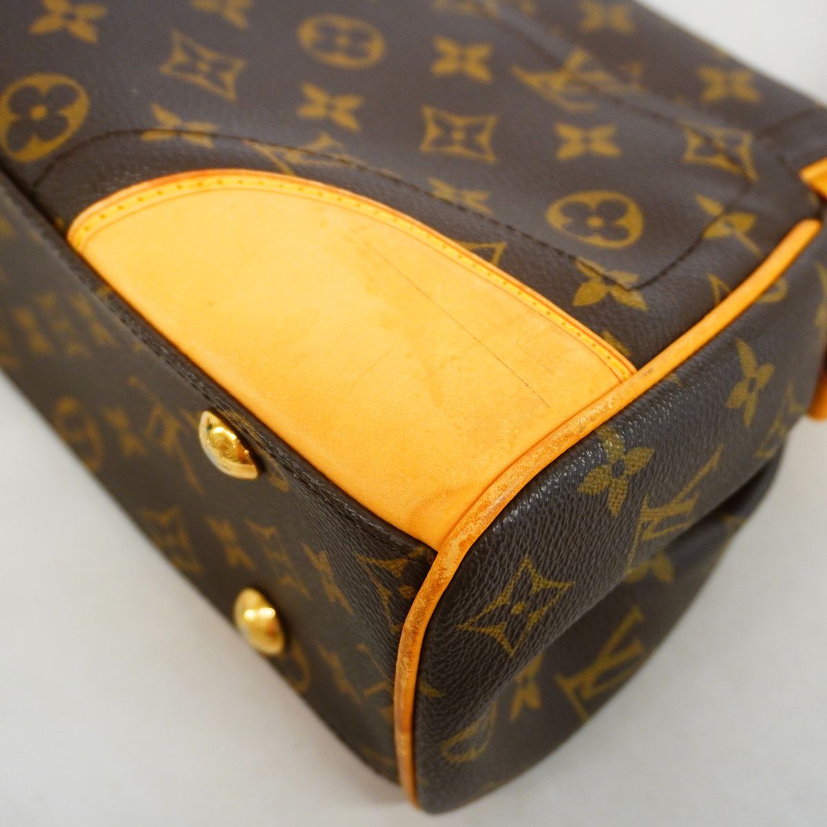 Louis Vuitton Shoulder Bag Monogram Beverly MM Brown — view 8