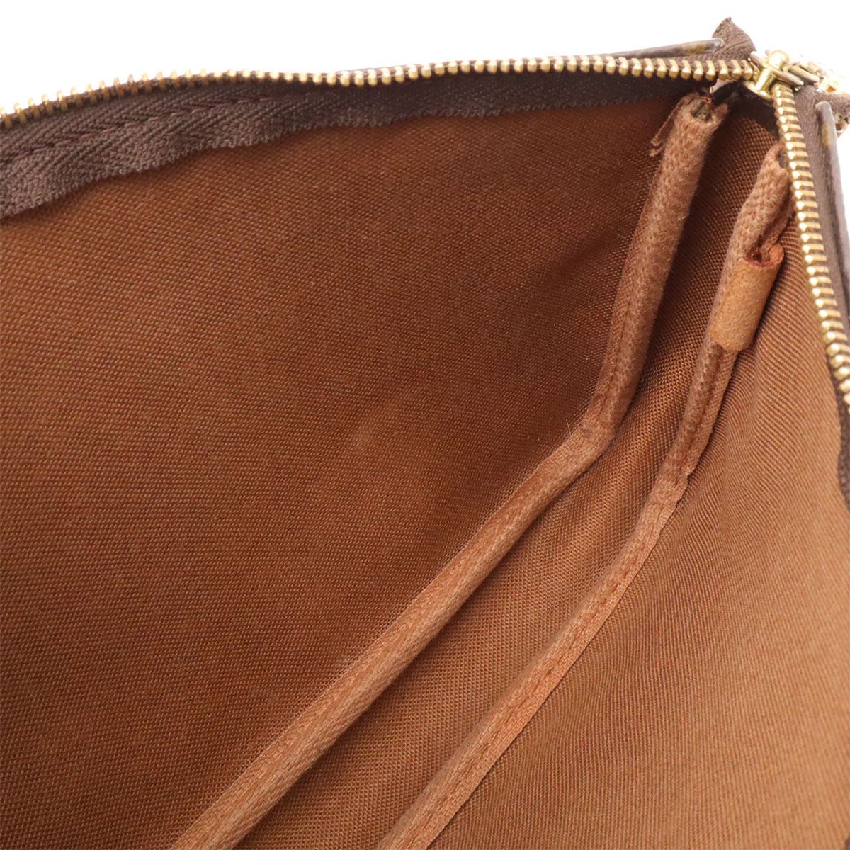 Louis Vuitton Monogram Graffiti Pochette Soir Pouch Handbag Peach — view 7