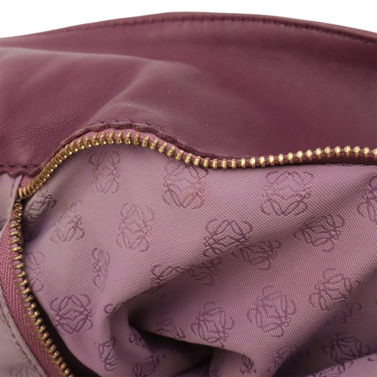 Loewe Flamenco Shoulder Bag Pochette Crossbody 2-Way Drawstring Fringe Tassel — view 8