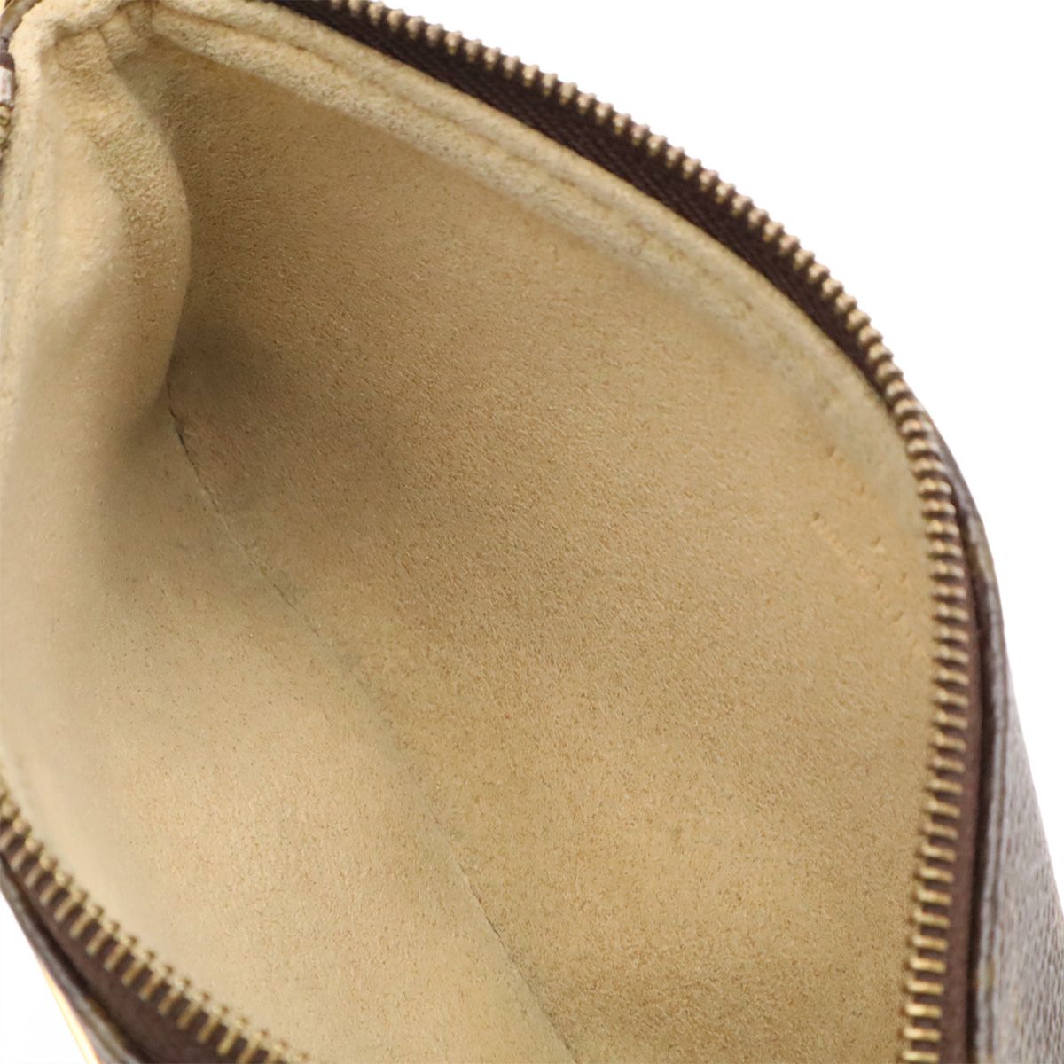 Louis Vuitton Monogram Pochette Mirror PM Chain Pouch Party Mini Bag — view 8