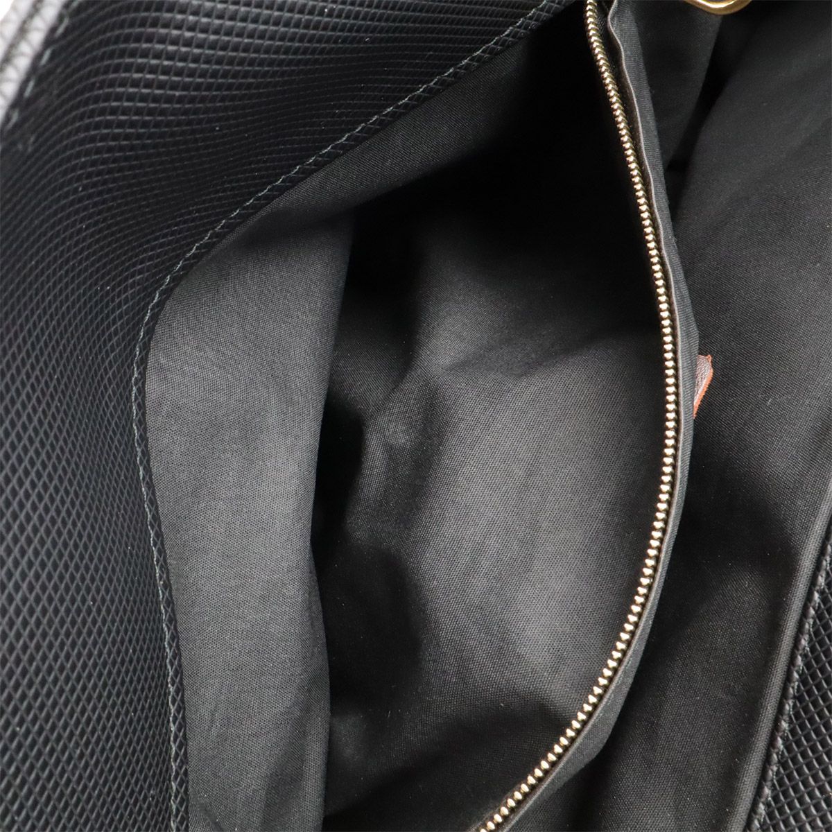 Bottega Veneta Marco Polo Tote Shoulder Bag Leather Black Dark Brown — view 8