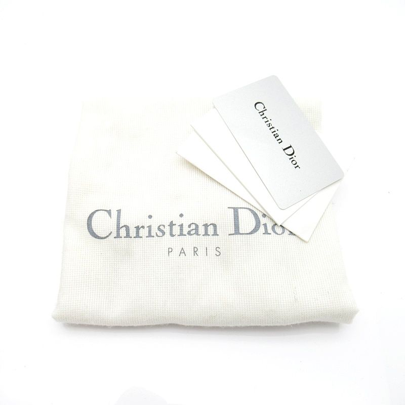 Dior Trotter Double Saddle Bag Canvas Leather Black — view 8