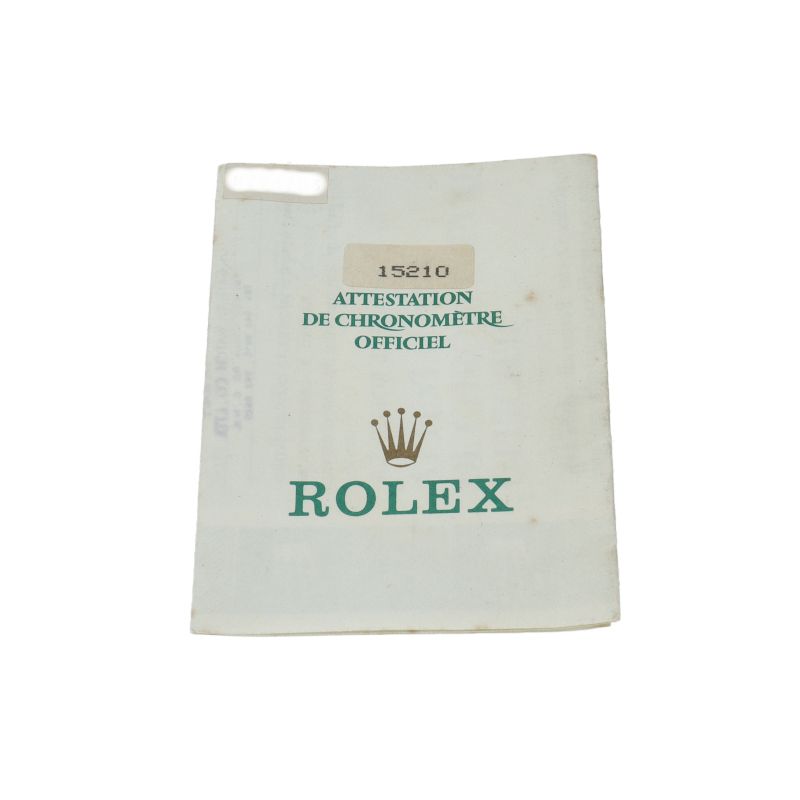Rolex Oyster Perpetual Date Card SS Watch Blue — view 6