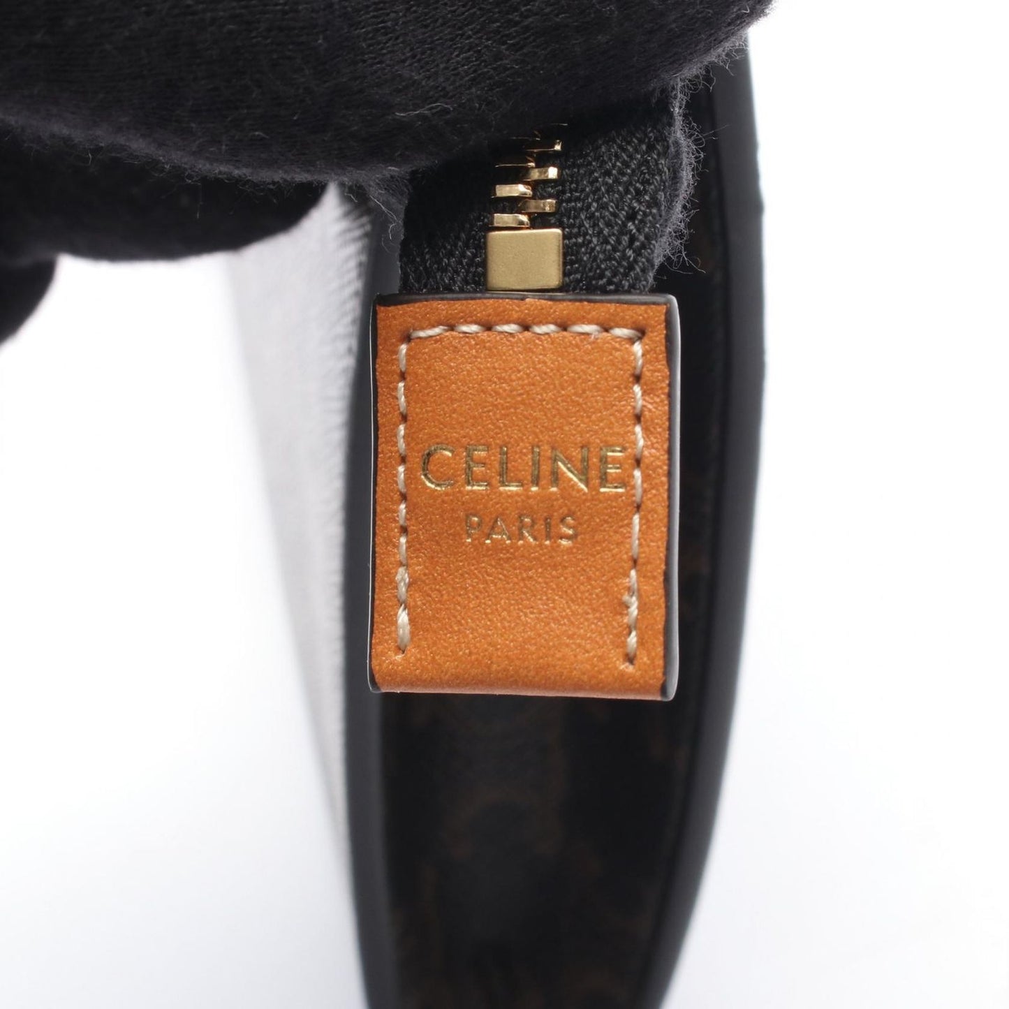 Celine Shoulder Bag Small Notebook Triomphe Leather — view 4