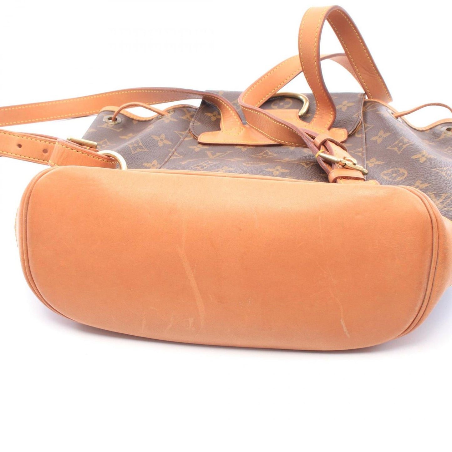 Louis Vuitton Backpack Montsouris MM Monogram Leather — view 8