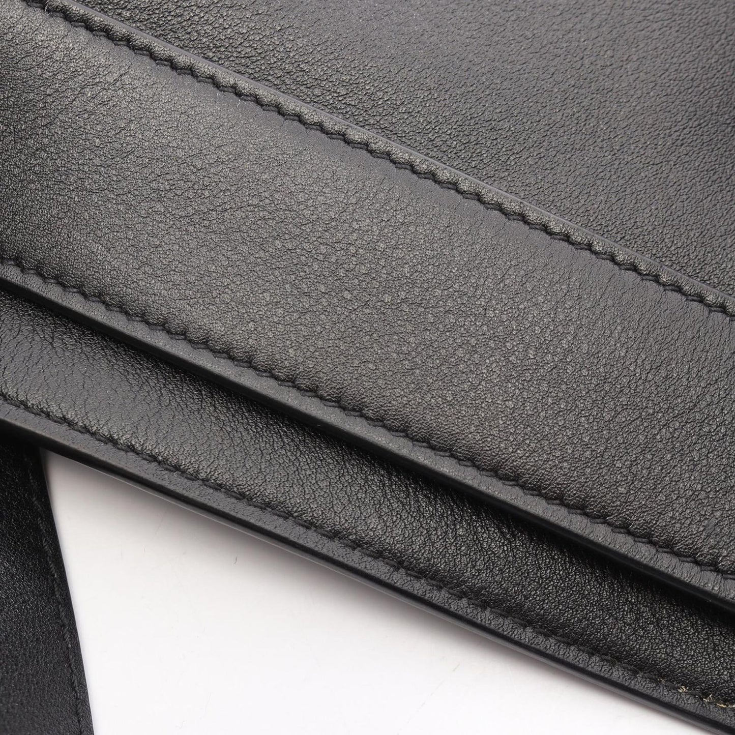 Saint Laurent Paris Tote Hobo Black Leather — view 8